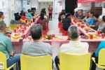 金排社区举行“欢乐共享 情暖夕阳”老年协会重阳节茶话会